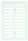 Brinox B70390D - Rejilla con persiana (24,5 x 17 cm) color lacado blanco