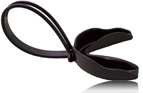 Full Force Mundschutz, mit Strap, einfach, schwarz, Junior