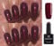 Bluesky Nail Gel Polish Ruby Ritz Ruby Sparkle Deep Red Glitter Sparkle 80545 UV LED Soak Off 10ml