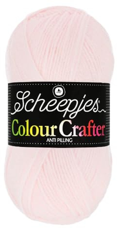 Scheepjes Colour Crafter 100g Yarn Ball | Acrylic DK Double Knit Wool | Soft & Anti-Pilling for Knitting, Crochet, Blankets & Amigurumi (1240 Ommen)