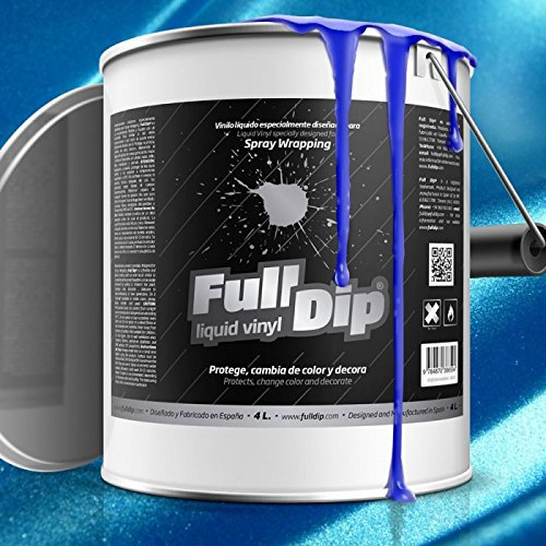 Sophisticauto Full Dip bidon 4L bleu métallisé vinyle liquide