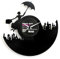 Orologi in vinile Mary Poppins orologio cameretta regalo mary poppins orologio ragazze idea regalo cameretta