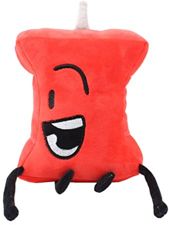 uiuoutoy Battle for Dream Island Plüschtiere Leafy Firey Stoffpuppe Figuren (Pin)