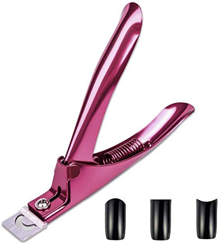 Nimisyra Coupe-ongles en Acier Inoxydable Aiguisé pour Faux Ongles Artificiels