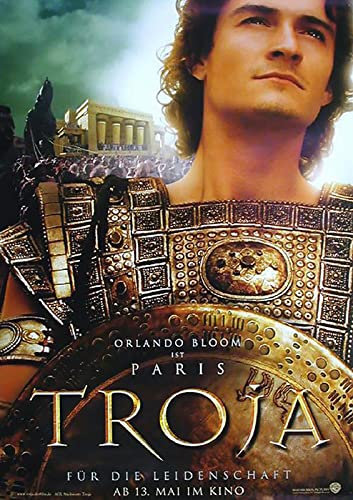 Troja: Orlando Bloom (2004) | original Filmplakat, Poster [Din A1, 59 x 84 cm]