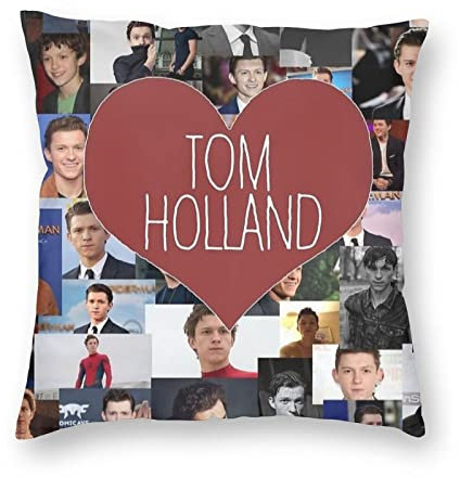 Holland I Love Tom Home Sofa Square Cushion Throw Pillow Case Dekorative Bedroom Couch Pillow Covers 45,7 x 45,7 cm