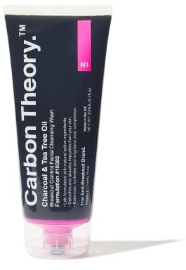Carbon Theory | Charcoal and Tea Tree Oil Breakout Control | Cleansing Face Wash