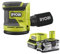 Pack RYOBI Ponceuse excentrique 18V OnePlus RROS18-0 - 1 Batterie 4.0Ah - 1 Chargeur rapide RC18120-140