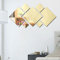 7 Stück Spiegel Wandaufkleber Dekor,Kombinierter Spiegel-Wandaufkleber,Spiegel Wandaufkleber,Acrylspiegel Spiegel Wandaufkleber DIY Deko Wandtattoo,Für Zuhause Schlafzimmer Wohnzimmer Dekoration