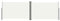 vidaXL Tenda da Sole Laterale Retrattile Crema 200x600 cm