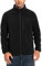 Pioneer Camp Giacca in pile da uomo Full Zip Outdoor leggera, antivento, con chiusura lampo, Nero , M