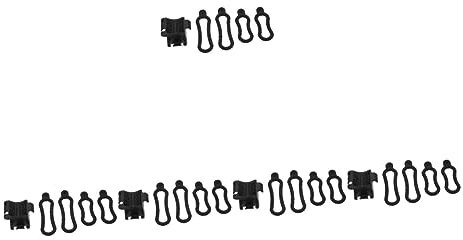 Toddmomy Fahrradhalter 5 Sätze ung Autoclip Universeller Lampenhalter Fahrradlichthalter Fahrradlichtständer Taschenlampe Halterung Fahrradtaschenlampe Rahmen Rotieren Plastik Blendung