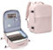 SZLX Zaino Ryanair Bagaglio a Mano Easyjet 45x36x20 Donna Zaino da Viaggio Aereo Borse da Cabina Impermeabile Uomo Adatto a PC da 14 pollici Travel Backpack per Sportivo Trekking,Viola Rosa