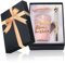 Beste Mama der Welt Kaffeebecher, Muttertagsgeschenke für Mama von Tochter Sohn, 14OZ (400 ml) Keramik Marmorbecher Teetasche mit Deckel Goldenem Löffel und Geschenkbox