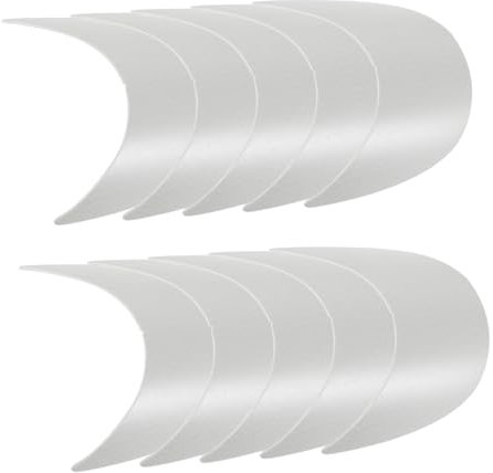 TENDYCOCO Visiera per Cappello Unisex 10 Pezzi Cappello da Sole Intrecciato A Larga per Il Sole