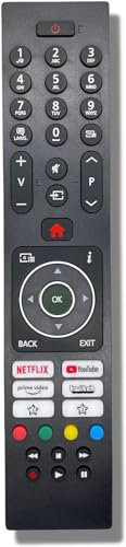 Ersatz Fernbedienung Telefunken D43U551X1CWI | XF43SN750S | XH32SN550S-W | XF32SN550S-W | D43U750R1CW