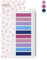 Ordinate 200 Stück Haftstreifen, Transparente Haftnotizen, sticky notes, Index Tabs klebezettel, Beschreibbare Haftmarker pastell, stationary supplies, Bücher zubehör (E-200 Stück Iris)