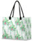 Sukkulenten Kaktus Handtasche für Damen und Mädchen, tropische Kaktus-Tragetasche, große Kapazität, Schultertasche, Einkaufstasche für Schule, Reisen, Arbeit, farbig, XX-Large
