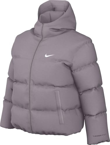 Nike Damen W Nsw Tf Synfl Nk Clsc Pfr Jacket, Lt Violet Ore/White, XS EU