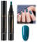 Nail Polish Pen,3 in 1 Gel Nail Polish Pen,Nail Polish Gel Pen,One Step Gel Nail Polish Pen,Nail Art Pens for Gel Polish,Nail Varnish Pens,Nail Gel Pen Tools,Nail Art Graffiti Pen Nail Drawing Pen,Q18