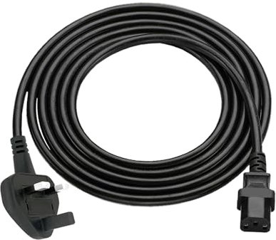 C13 Power Cable Replacement for PreSonus AIR10 AIR12 AIR15 R80 Eris Studio 5 8 E44 Speaker AIR15s AIR18s Eris Sub 8 BT Subwoofer 3 Pin AC Cord Lead Plug UK Mains