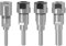 Router Bit Collet Extension Shank Carbon Steel Router Bit Extension Collet Extension Cutter für Holzbearbeitung Mahlen (C)