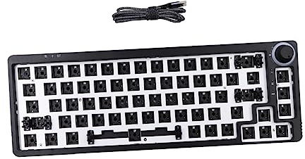 VILLCASE Mechanische Tastatur DIY Kit PCB Montageplatte Gehäuse Hot-swap-fähig Tastatur-kit Mit Multifunktionstaste Und RGB-lichteffekten