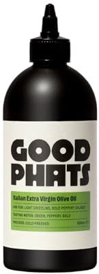 GOOD PHATS Italian Extra Virgin Olive Oil Squeezy for Finishing, 500ml