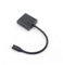 Operitacx Adaptador USB Tipo Vga Macho Cable para TV y Monitor Negro Soporta Resoluciones de Video Sin Retraso