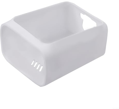 CWOQOCW Silikon-Schutzhülle für Eufy Security S230 SoloCam S40 Kamera, wasserdicht, stoßfest, für Innen- und Außenbereich, Weiß