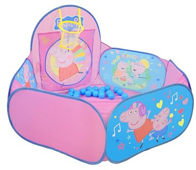 Peppa Pig Piscine à balles Quick Up Activity avec 20 balles
