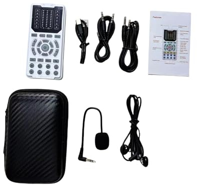 Modulador de voz portátil, tarjeta de sonido en tiempo real, control de cambio de voz para PC, transmisión en vivo, tarjeta de sonido para juegos de PC