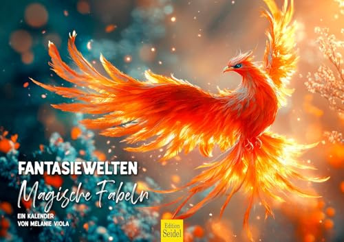 Edition Seidel Premium Kalender Fantasiewelten Magische Fabeln 2026 Format DIN A3 Wandkalender Kunstkalender Märchen Fantasy Traumwelten Illustration Melanie Viola