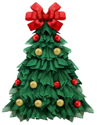 Osmond Handmade Christmas Tree Garland Christmas Tree Wreath Christmas, Xmas Tree Flower Front Decoration