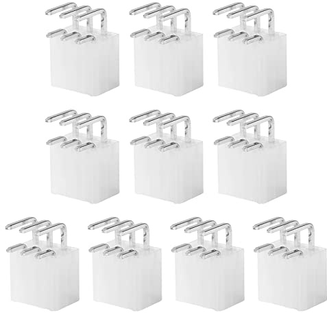 Oxxggkao Ersatz-Netzteil für BTC Miner 6-poliger Stecker Z11 Z11e Z9mini A9 B7 Z1+ L3 M3 E9i E9.3 E10 S9K S9 10 Stück Netzteil RGB voll modulares Kabel Ziegeladapter variabel