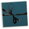 Leporello Fotoalbum 15x15cm schwarze Seiten