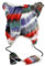 FakeFace Damen Wintermütze Tiermütze Warm Kuschelweiche Kunstfell Fuchs Hut mit Futter Kostüm Karneval Cap mit Ohrenwärmer Ski Mütze Party Hüte Bunt