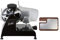 BERKEL - Allesschneider Red Line 250 + Schneidebrett aus Esche und Edelstahl (Schwarz)