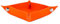 Oblique Unique® Filzschale mit Druckknöpfen als Schlüsselablage Ablage für Kleingeld Smartphone DIY Deko Schale Box - Farbe wählbar (Orange)
