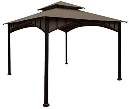 APEX GARDEN Replacement Canopy Top CAN ONLY FIT for Model #D-GZ136PST-N Summer Breeze Soft Top Gazebo (Canopy Top Only) (Tan)