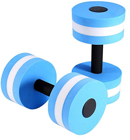Ruiqas Wasserhantel 1 Paar, Eva-Wasserhantel Aqua-Widerstand Ausrüstung Aerobic-Fitness Schwimmbad-Trainingsgeräte