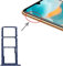 GUODONG Accesorios de reparación Tarjeta SIM Bandeja + Bandeja de Tarjeta SIM + Micro SD Bandeja de Tarjeta for Huawei Y6 (2019) Piezas de Repuesto (Color : Blue)
