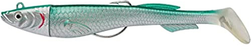 Berkley PowerBait Power Sardine - Saltwater Soft Bait Minnow Paddle Tail Fishing Lure for Bass, Seabass, Pollack, Black Cod, Eel, Ling and Wrasse