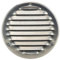 Steinberg14 Stainless Steel 125mm Metal Air Vent Cover with Insect Mesh - 5 inch Round Ventilation Grille