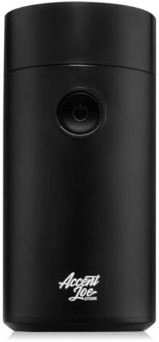 Quiet Electric Coffee Grinder with Stainless Steel Blade and Spice Grinder, Great for Coffee Beans and Spices, Perfect Small Coffee Grinder for Coffee Enthusiasts in