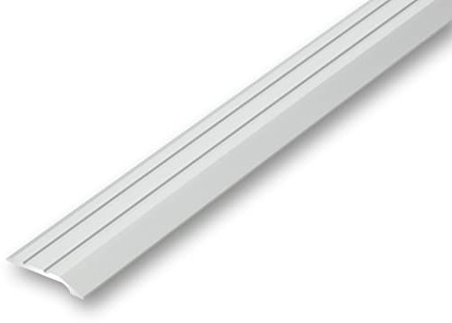 (10,05EUR/m) Ausgleichsprofil Abschlussprofil für geringe Höhenunterschiede 30 x 1500 mm silberfarben selbstklebend