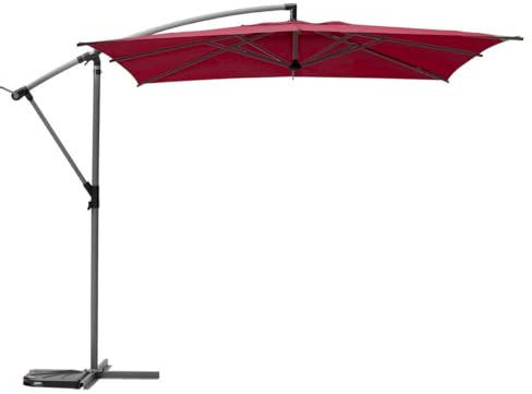 Hespéride - Parasol déporté carré Manoa Bordeaux