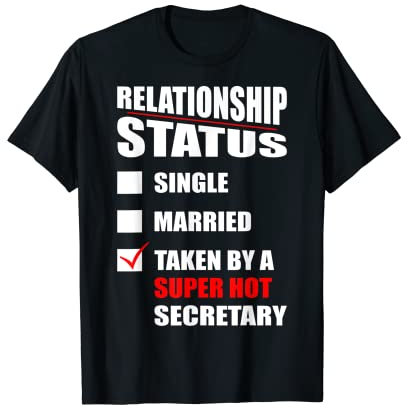 Beziehungsstatus von Sekretär Valentine T-Shirt