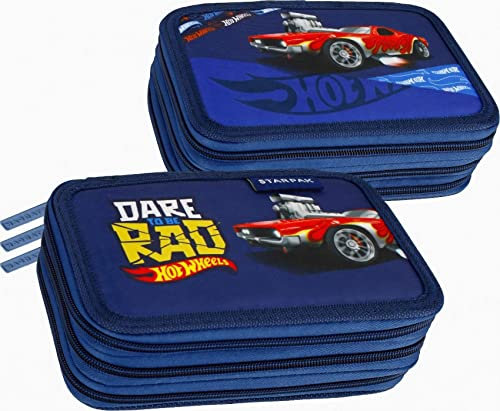 HOT WHEELS- Estuches, Multicolor (SPK486071)