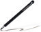 Navitech Black Rechargeable Fine Point Digital Stylus - Compatible With OnePlus 9 Pro 5G